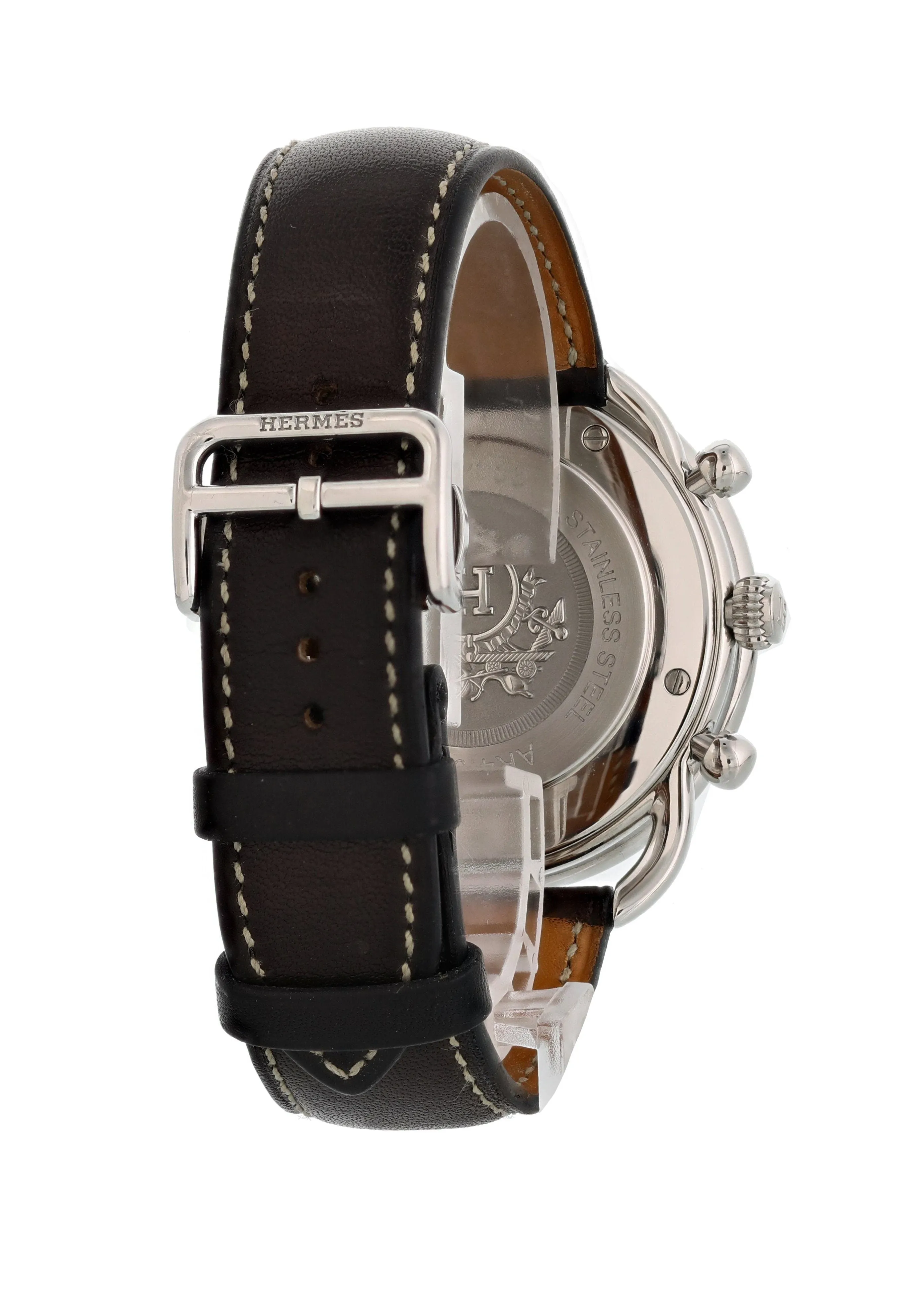 Hermes Arceau AR4.910 Chronograph Date Mens Watch