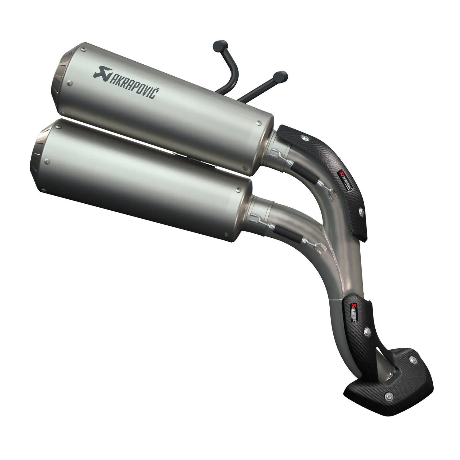 High Mount Slip-On Exhaust by Akrapovič