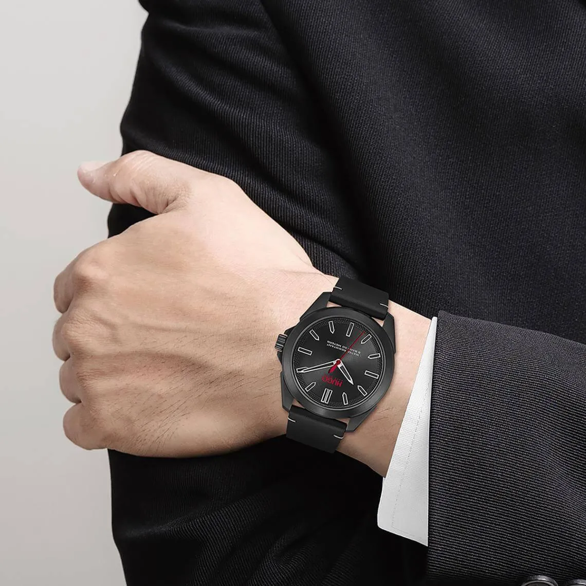 Hugo Boss 1530227 Adventure Black Dial Quartz Men's Watch