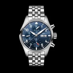 IWC Pilot’S Watch Chronograph 41 Watch, 41mm Blue Dial, IW388102