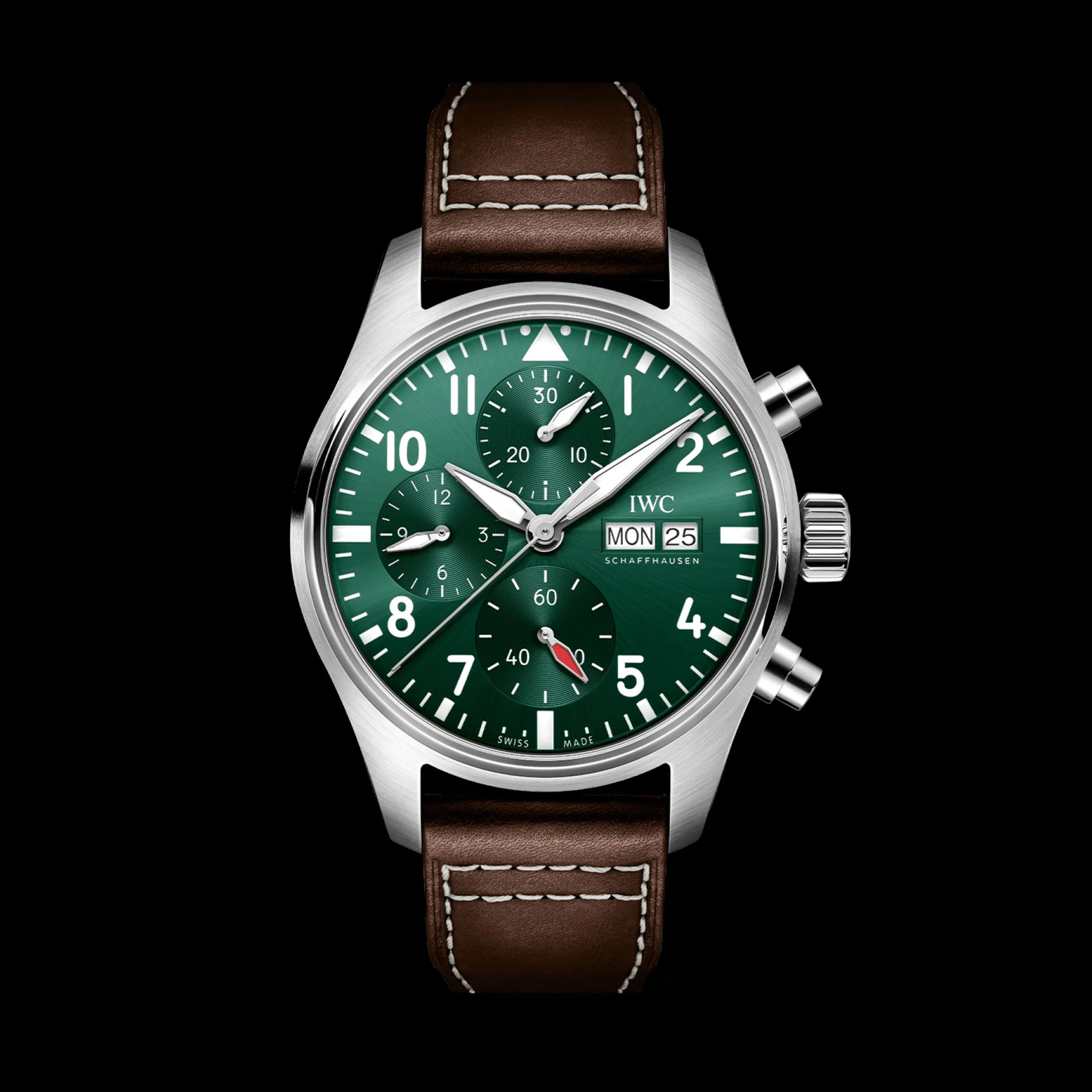 IWC Pilot’S Watch Chronograph 41 Watch, 41mm Green Dial, IW388103
