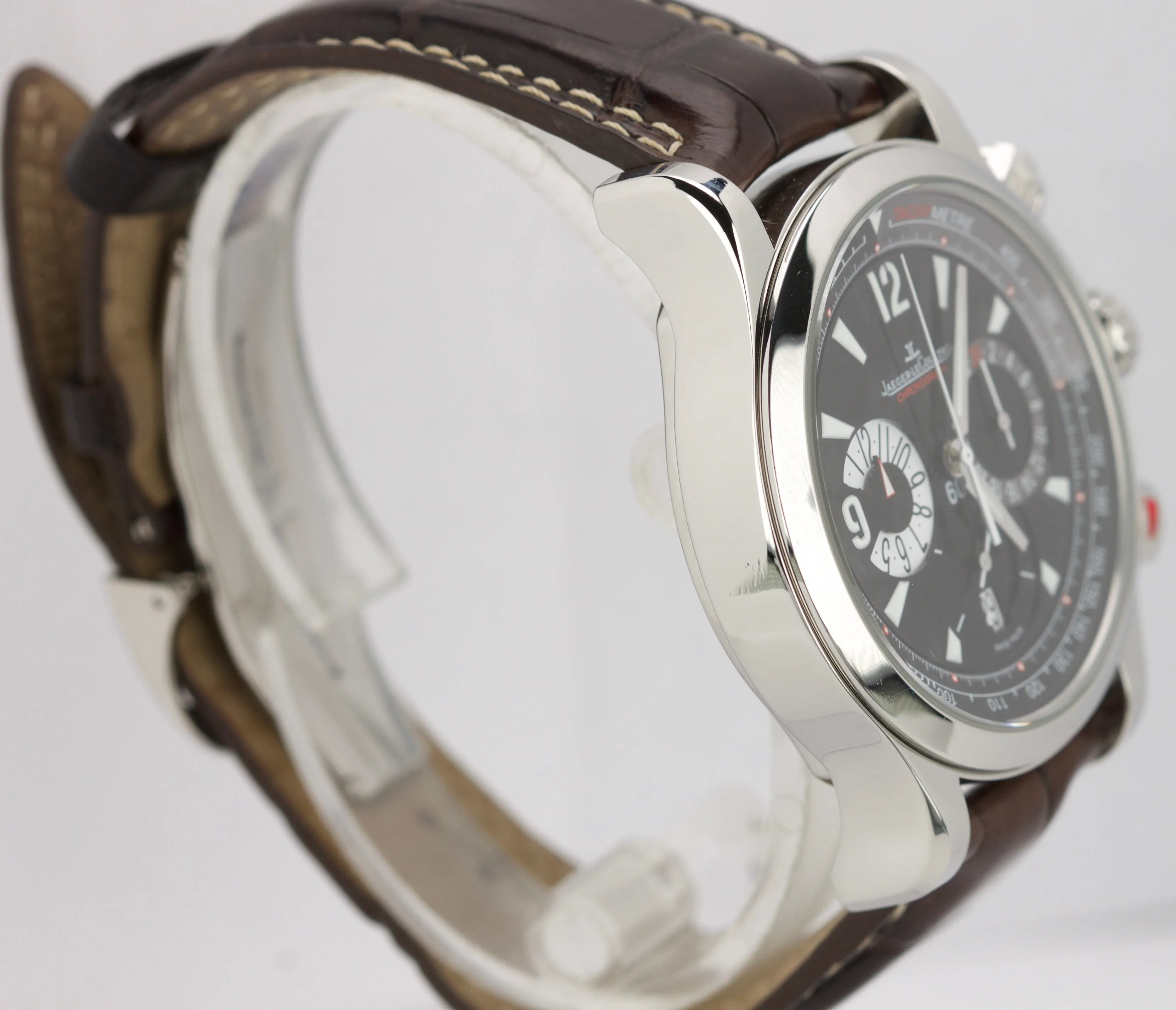 Jaeger-LeCoultre JLC Master Compressor 41.5mm Steel Chronograph 146.8.25 Watch