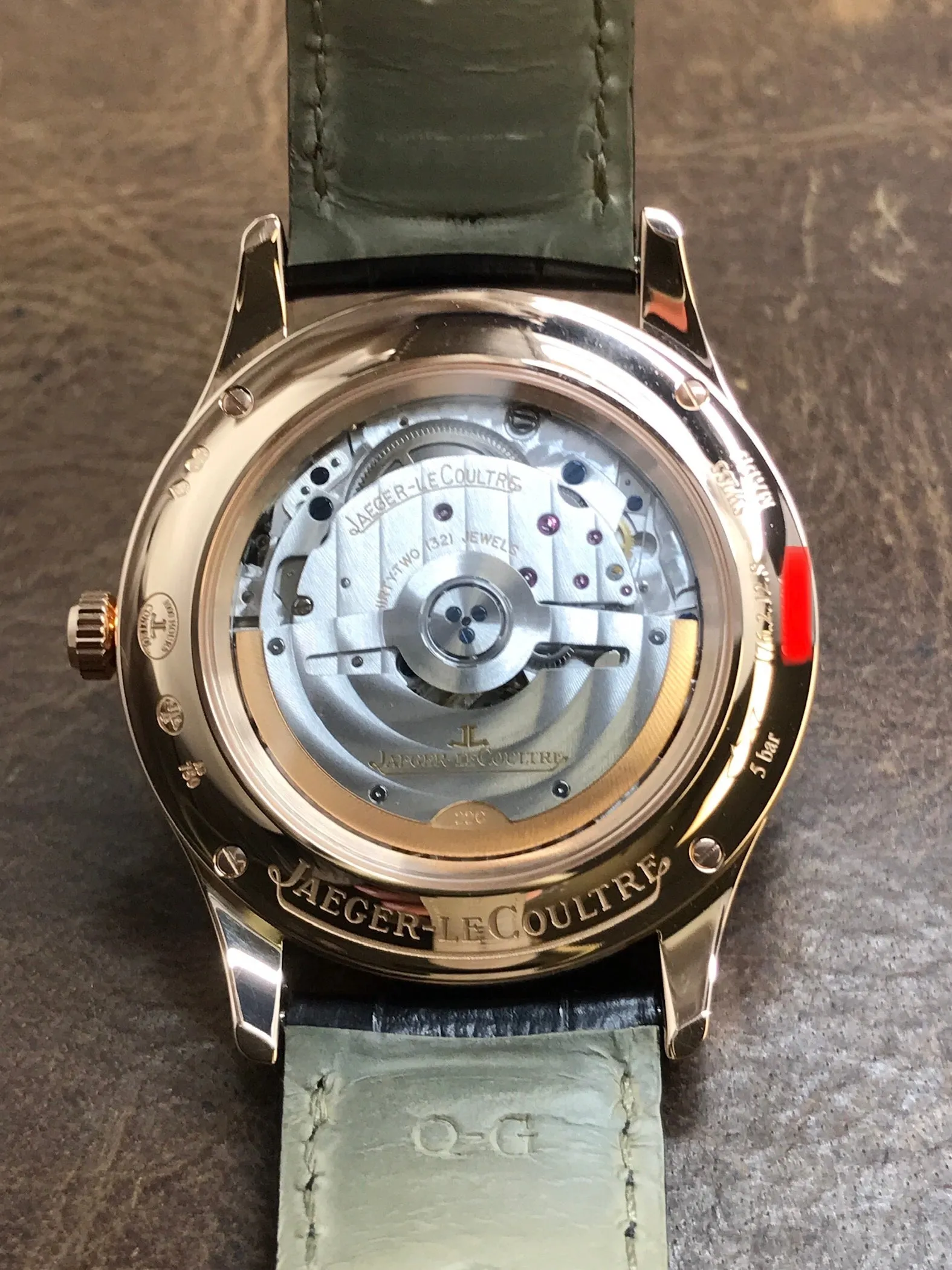 Jaeger-Lecoultre Master Calendar Q1552540 Meteorite Dial Automatic Men's Watch