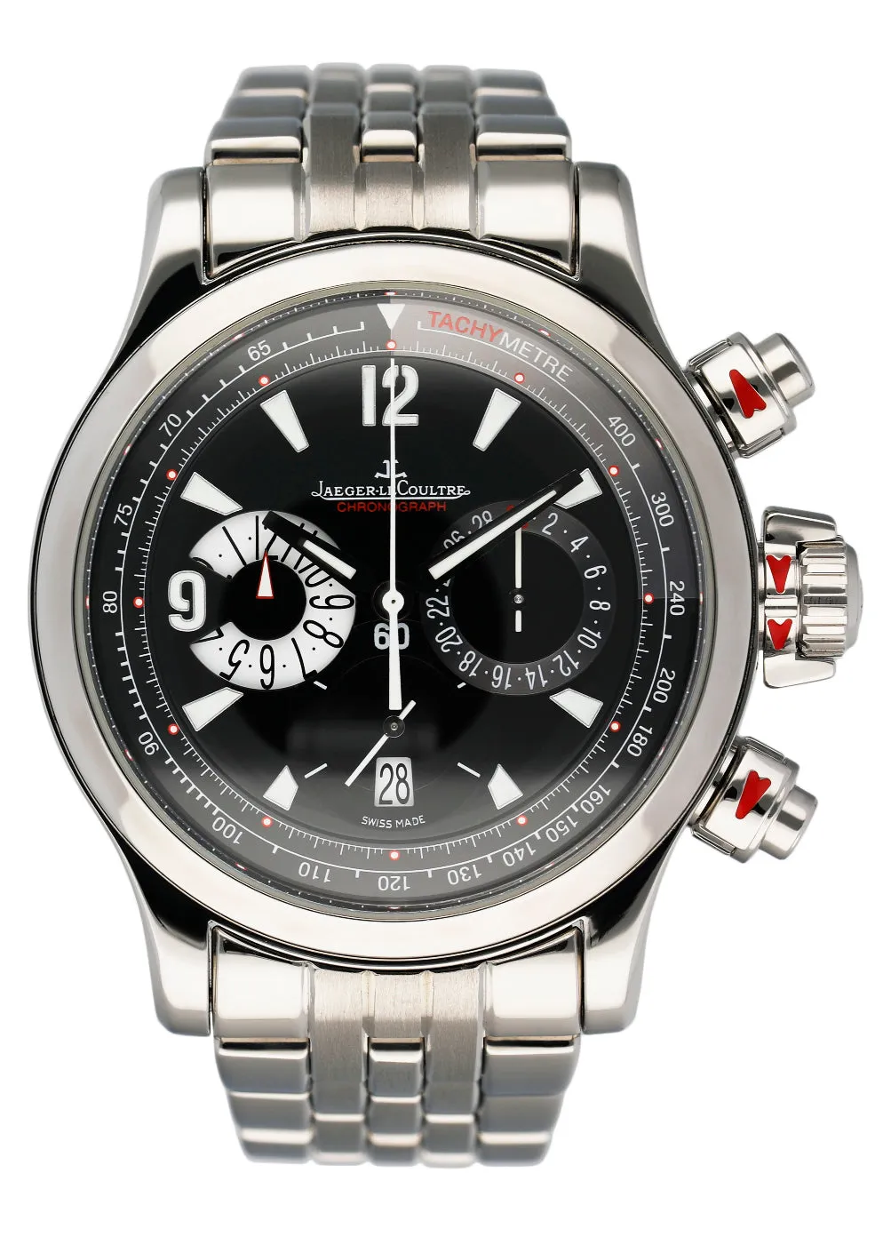 Jaeger-LeCoultre Master Compressor 175.84.70 Mens Watch Box & Papers