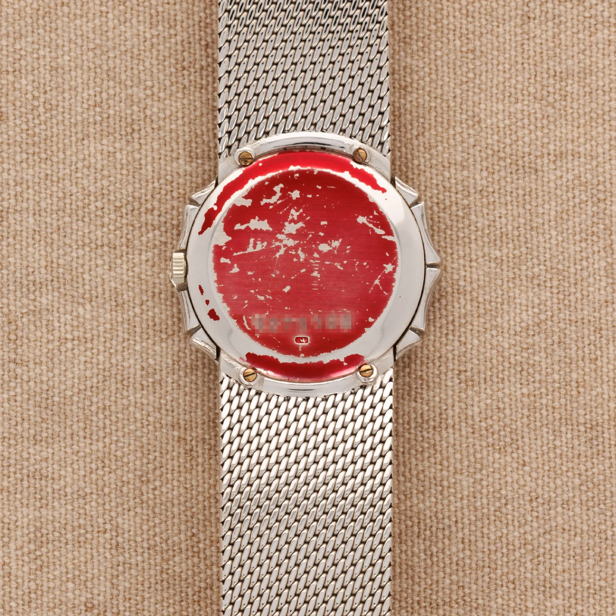 Jaeger Lecoultre White Gold Bamboo Watch