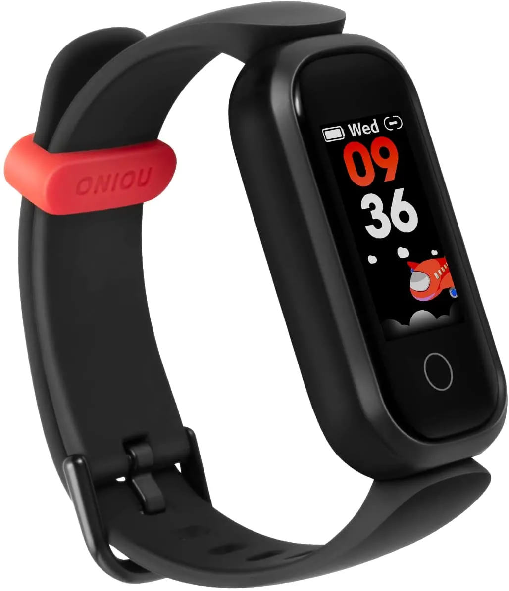 Kids Fitness Tracker, ONIOU IP68 Waterproof Activity Tracker for Kids with Heart Rate Monitor, Sleep Tracker, Alarm Clock, Pedometer Watch Kids Fitness Watch for Boys Girls Ages 5-12