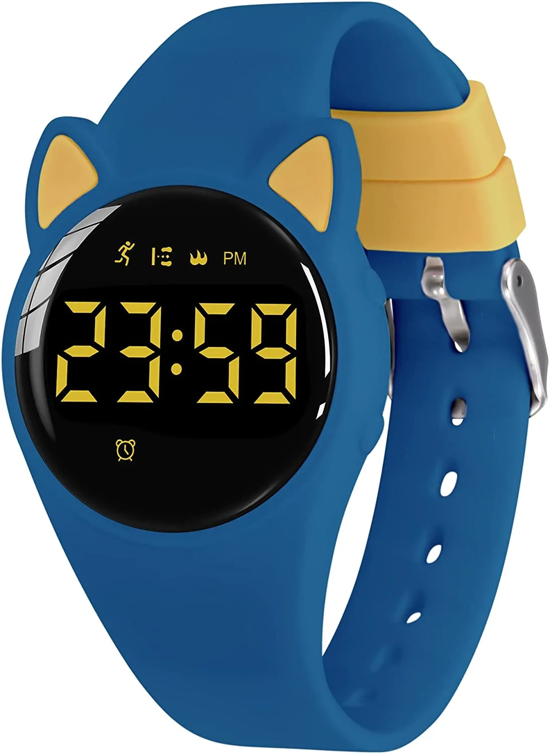 Kids Fitness Tracker Watch, Digital Activity Tracker Watch for Kids Ages 3-12, Non-Bluetooth, Alarm/Calorie/Pedometer Count Steps Wrist Watch for Kids