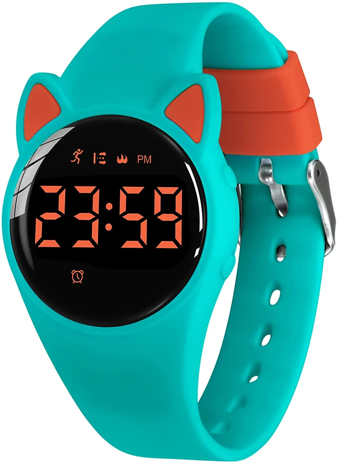 Kids Fitness Tracker Watch, Digital Activity Tracker Watch for Kids Ages 3-12, Non-Bluetooth, Alarm/Calorie/Pedometer Count Steps Wrist Watch for Kids