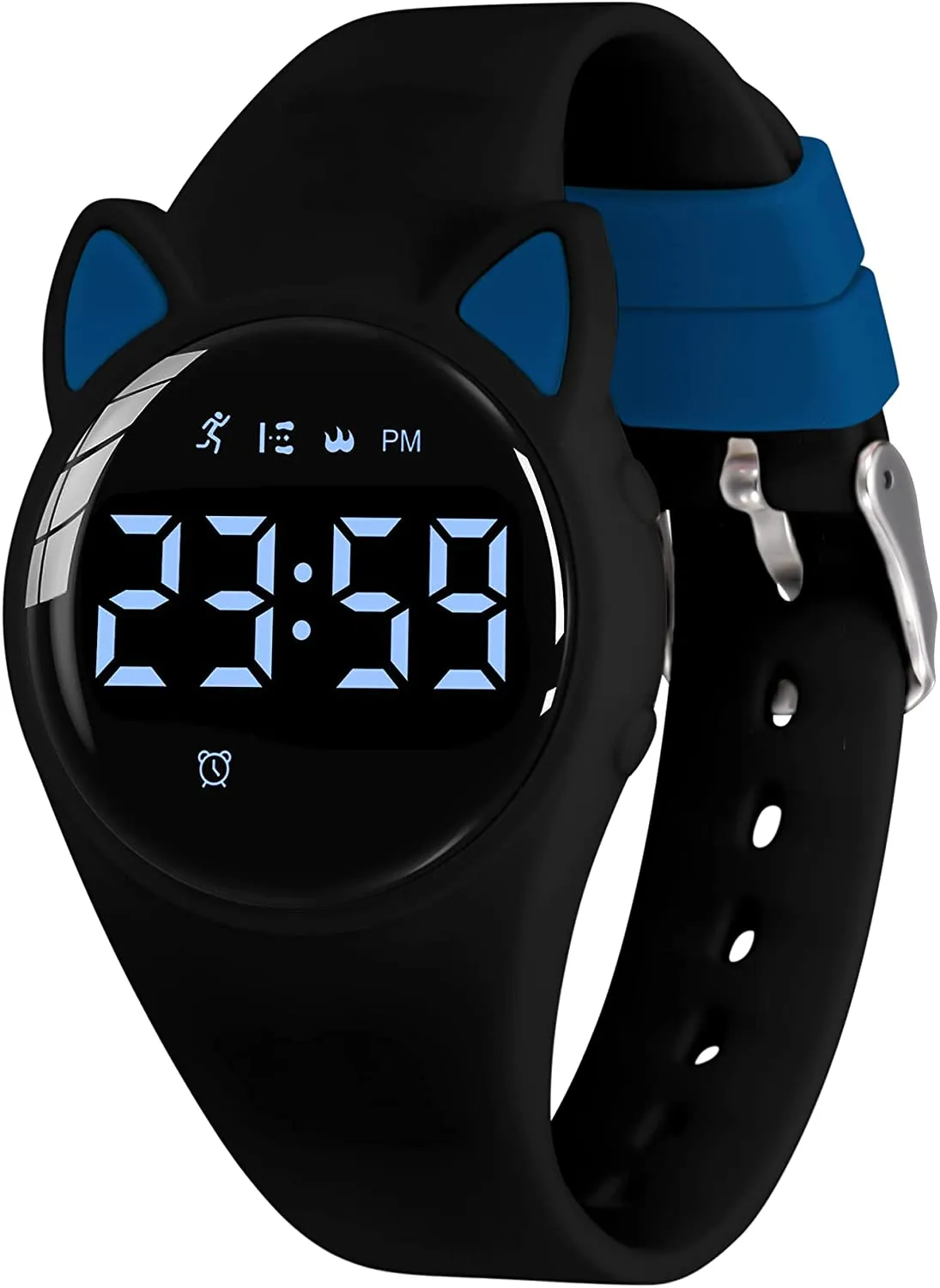 Kids Fitness Tracker Watch, Digital Activity Tracker Watch for Kids Ages 3-12, Non-Bluetooth, Alarm/Calorie/Pedometer Count Steps Wrist Watch for Kids