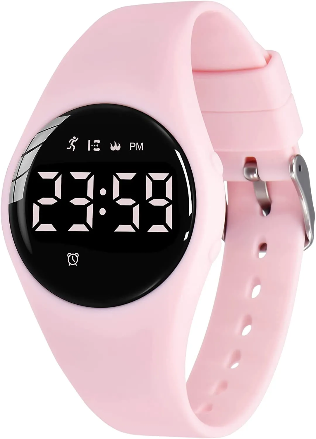 Kids Fitness Tracker Watch, Digital Activity Tracker Watch for Kids Ages 3-12, Non-Bluetooth, Alarm/Calorie/Pedometer Count Steps Wrist Watch for Kids