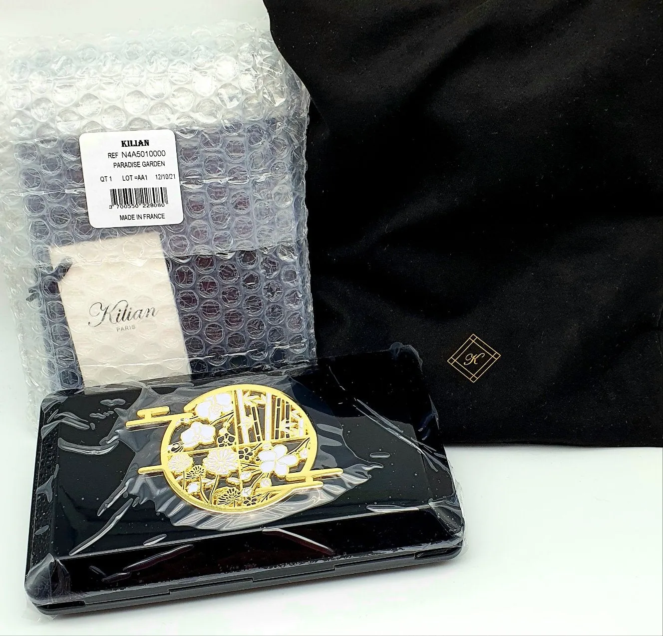 KILIAN Paradise Garden Clutch for Perfume, Watches, Jewellery