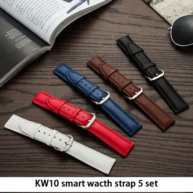 KW10 IP68 Waterproof Smart Watch Women Lovely Bracelet Heart Rate Monitor Sleep Monitoring Smartwatch Connect IOS Android PK S3