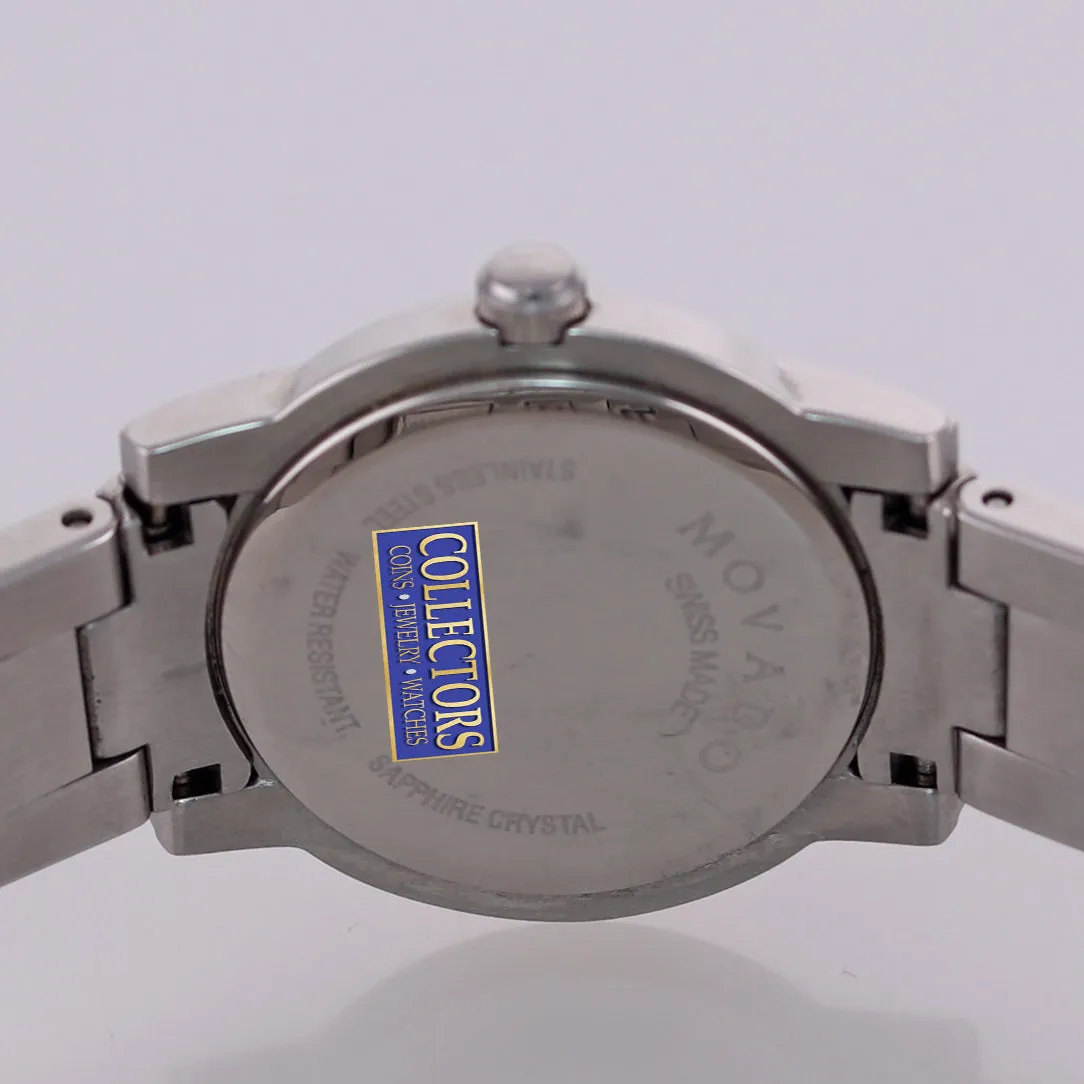 Ladies Movado Museum Stainless Steel 84 E4 1846 Quartz 25mm Watch