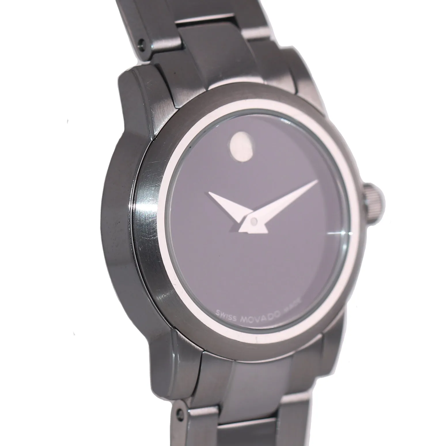 Ladies Movado Museum Stainless Steel 84 E4 1846 Quartz 25mm Watch