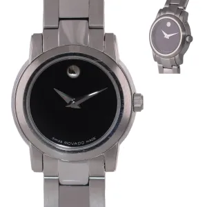 Ladies Movado Museum Stainless Steel 84 E4 1846 Quartz 25mm Watch