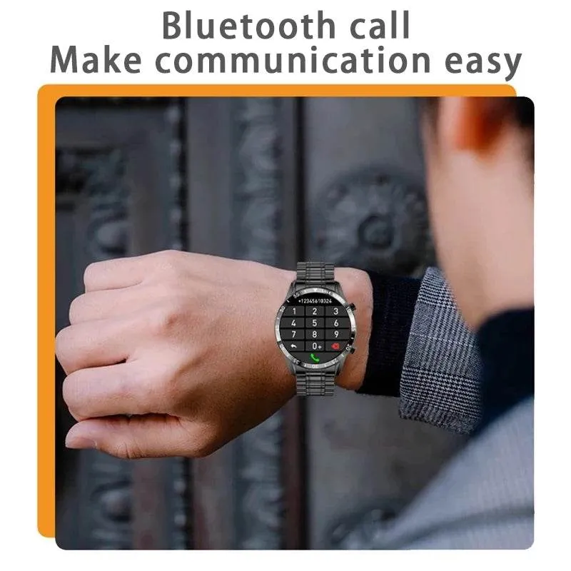 LIGE New Smart Watch Men Bluetooth Call Watch IP67 Waterproof Sports Fitness Bracelet For Android IOS Clock Men Smartwatch Box