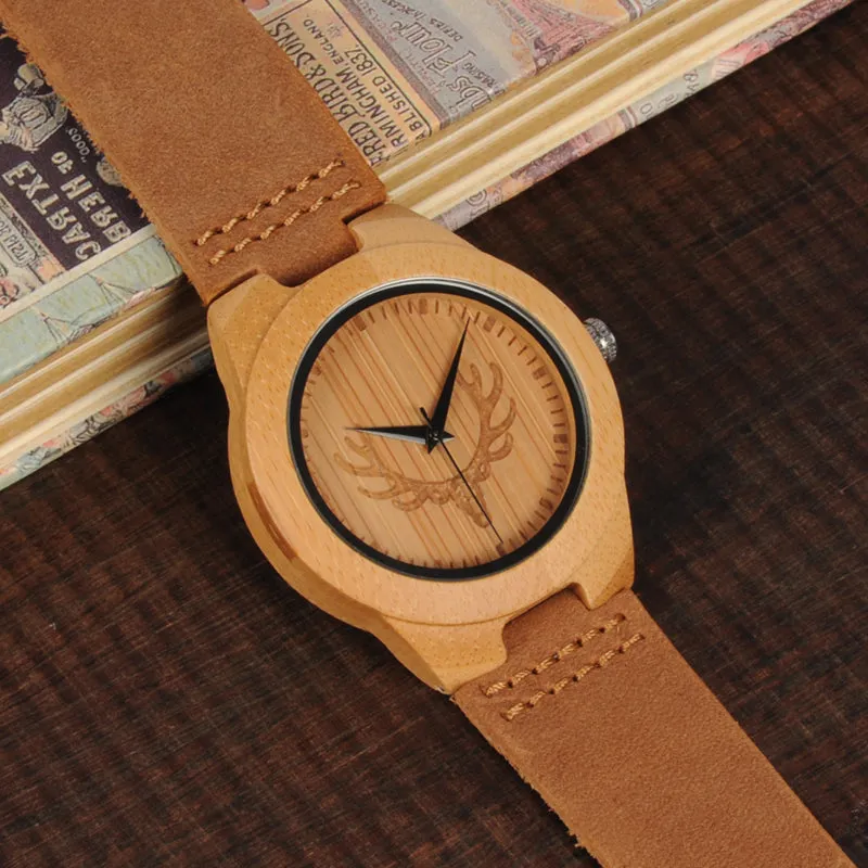 Limited Edition Buck Bamboo Wooden Watch