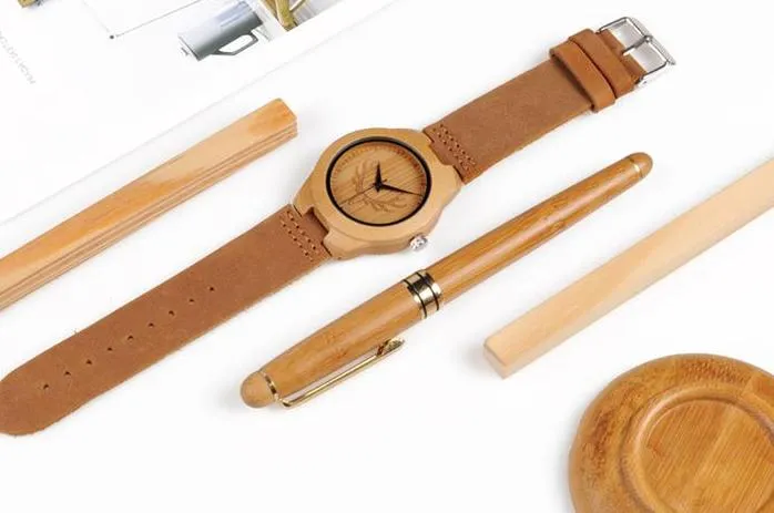 Limited Edition Buck Bamboo Wooden Watch