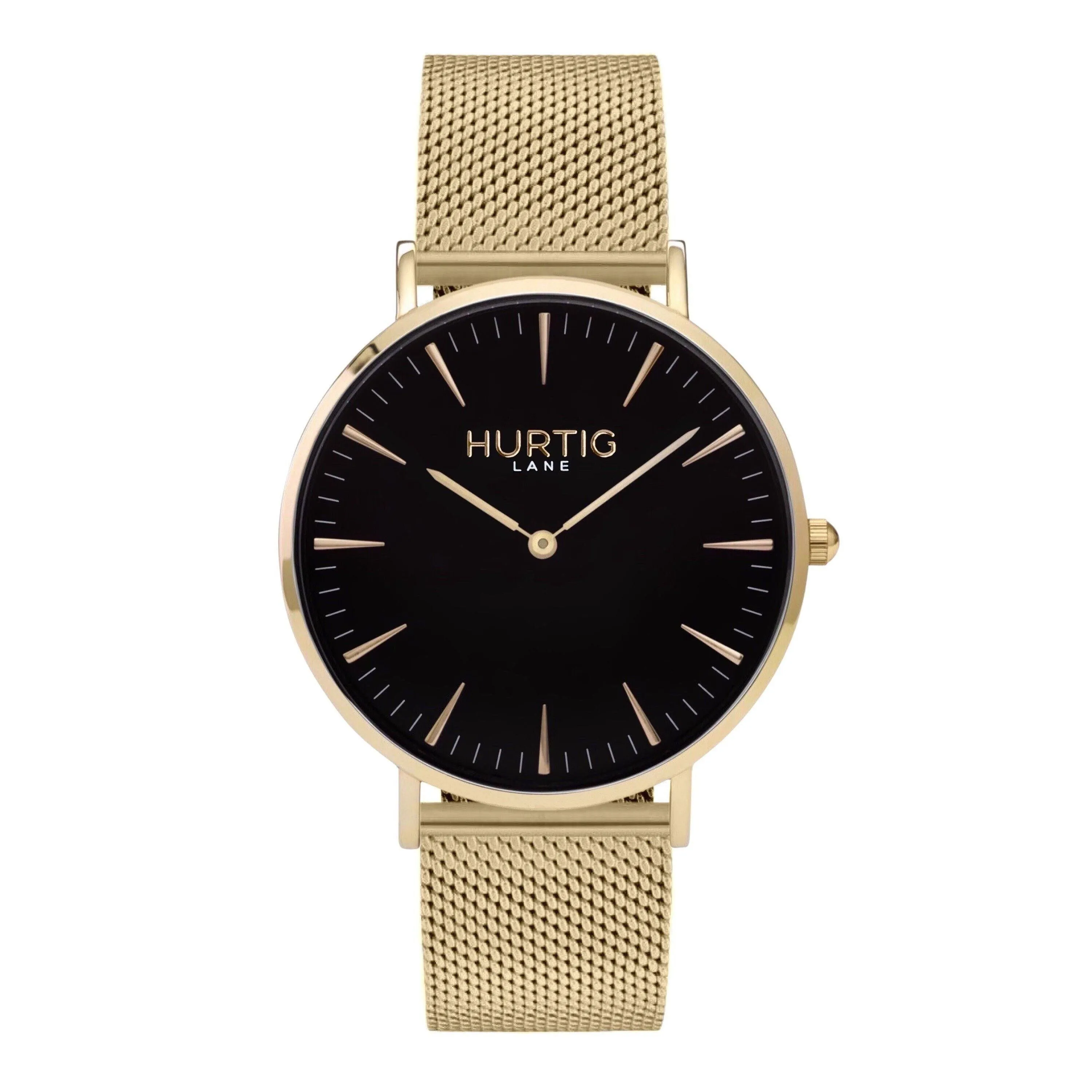 Lorelai Stainless Steel Watch Gold, Black & Silver