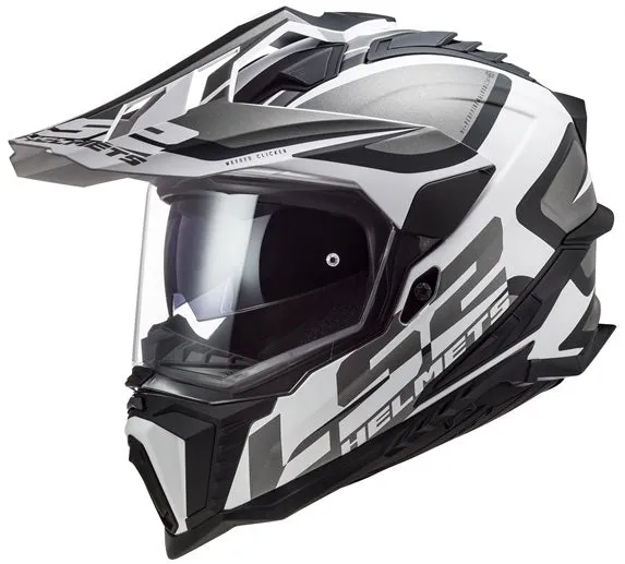 LS2 Explorer Motorcycle Dual Sport Helmet - Alter Graphic