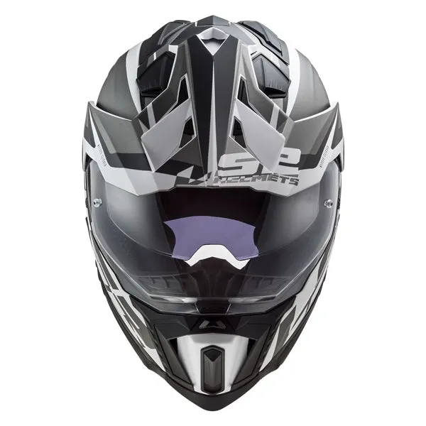 LS2 Explorer Motorcycle Dual Sport Helmet - Alter Graphic