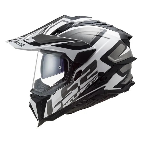 LS2 Explorer Motorcycle Dual Sport Helmet - Alter Graphic