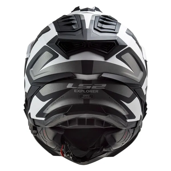 LS2 Explorer Motorcycle Dual Sport Helmet - Alter Graphic