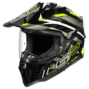 LS2 MX701 Explorer Edge Carbon Dual Sport Helmet