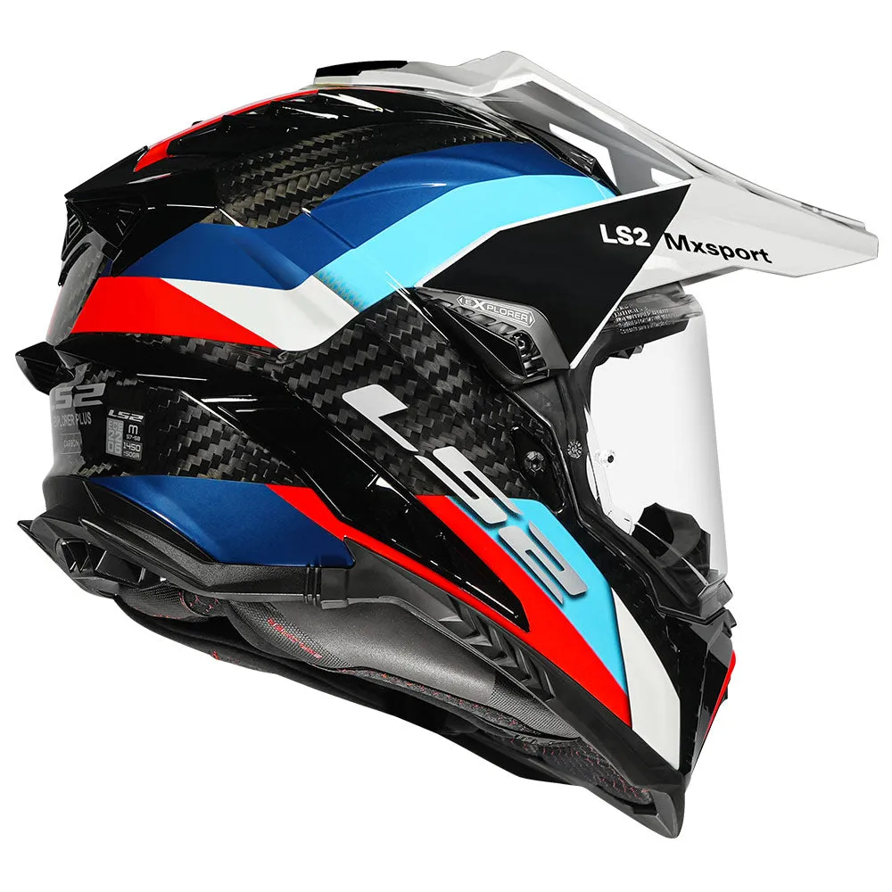 LS2 MX701 Explorer Frontier Carbon Dual Sport Helmet