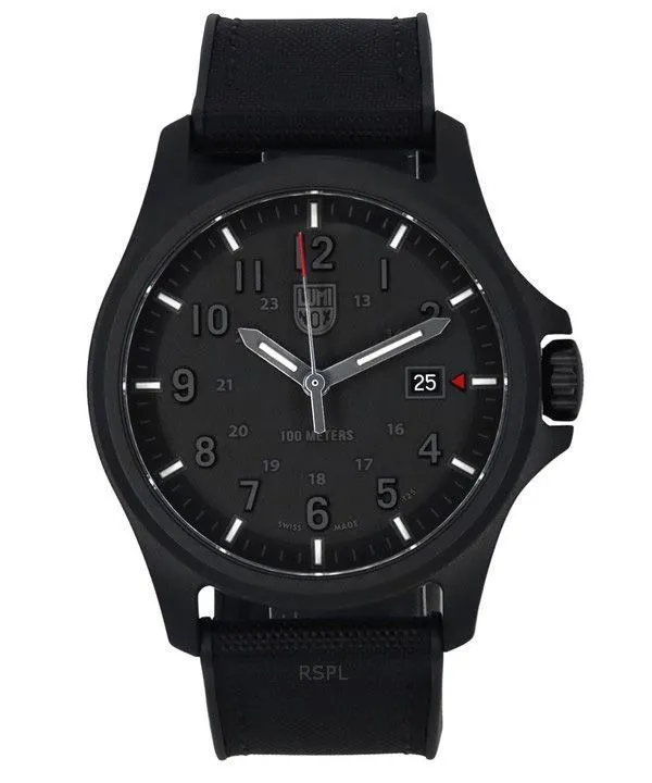 Luminox Atacama Field Urban Adventure Rubber Strap Black Dial Quartz XL.1961 100M Men's Watch