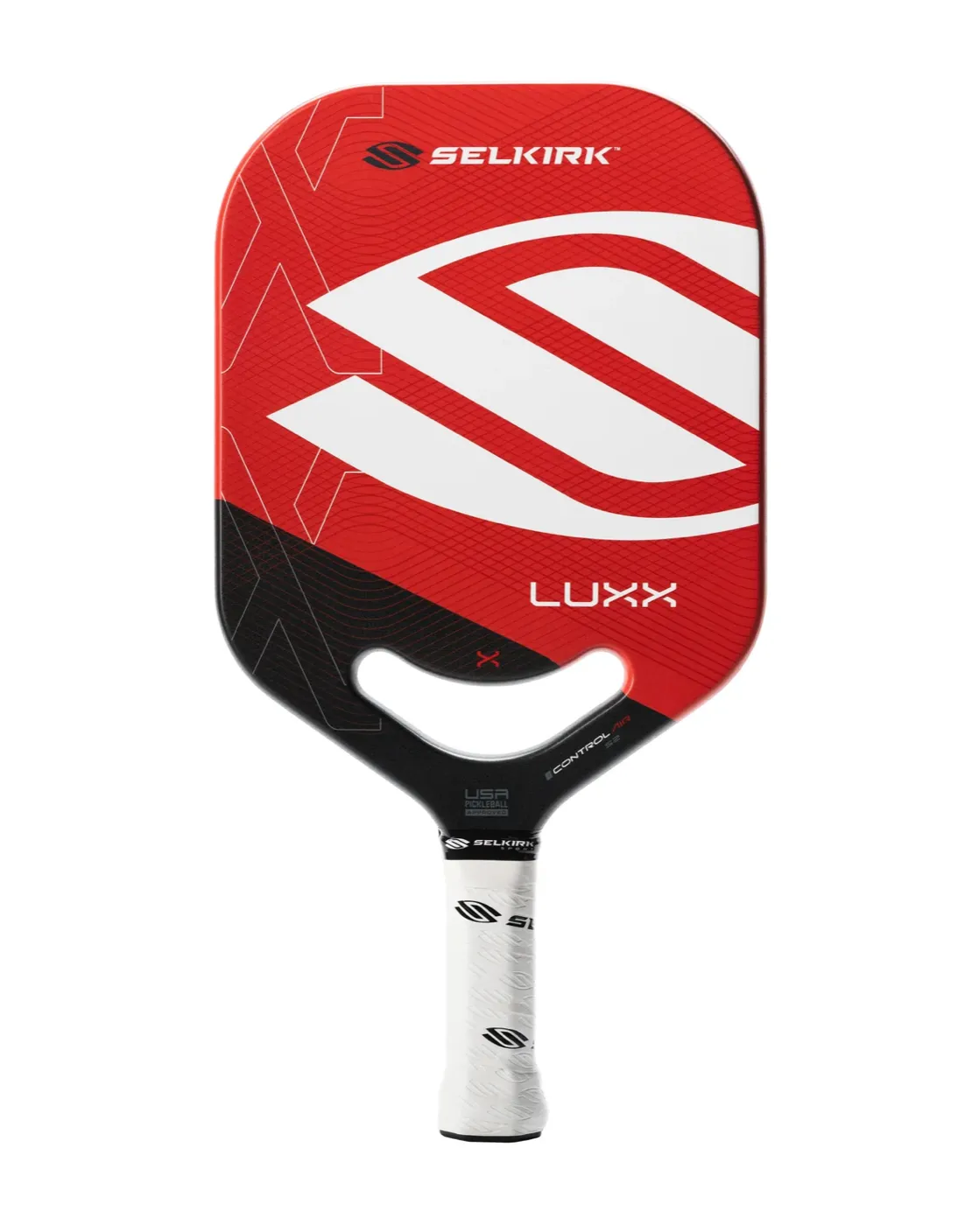 LUXX Control Air S2 Pickleball Paddle - Red