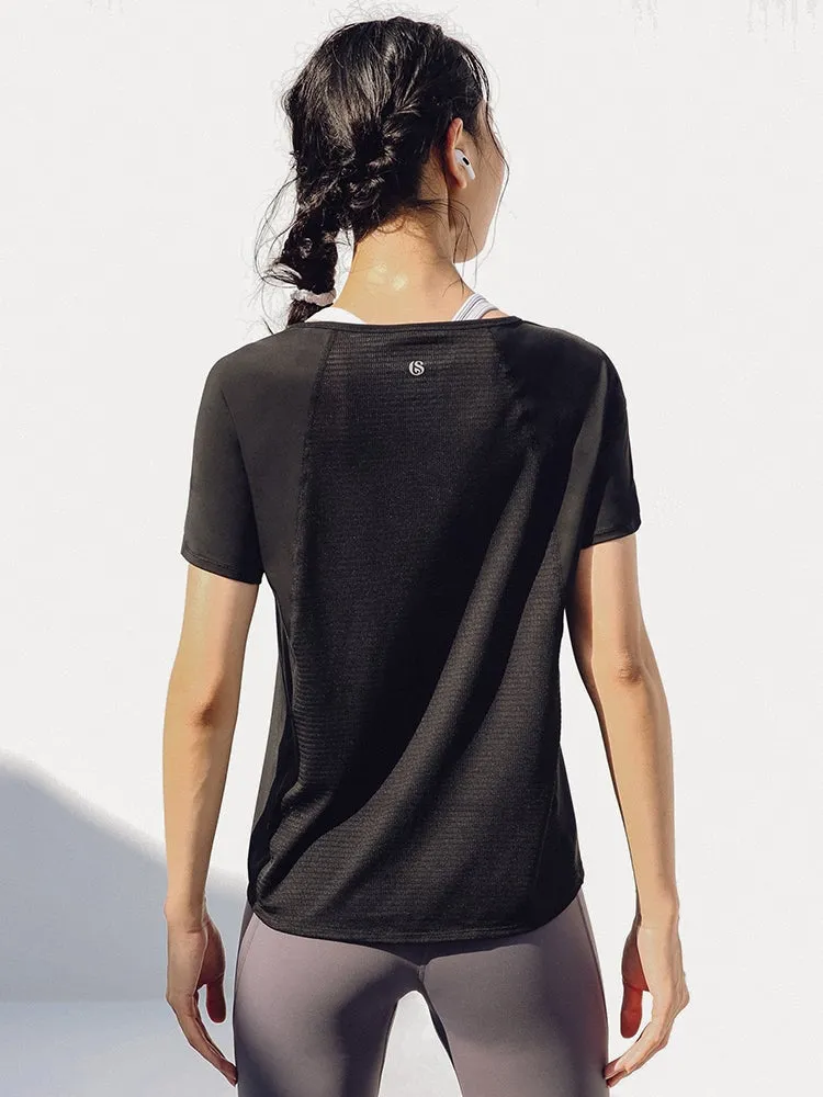 LYCRA® SPORT™素材　オーロラTシャツ