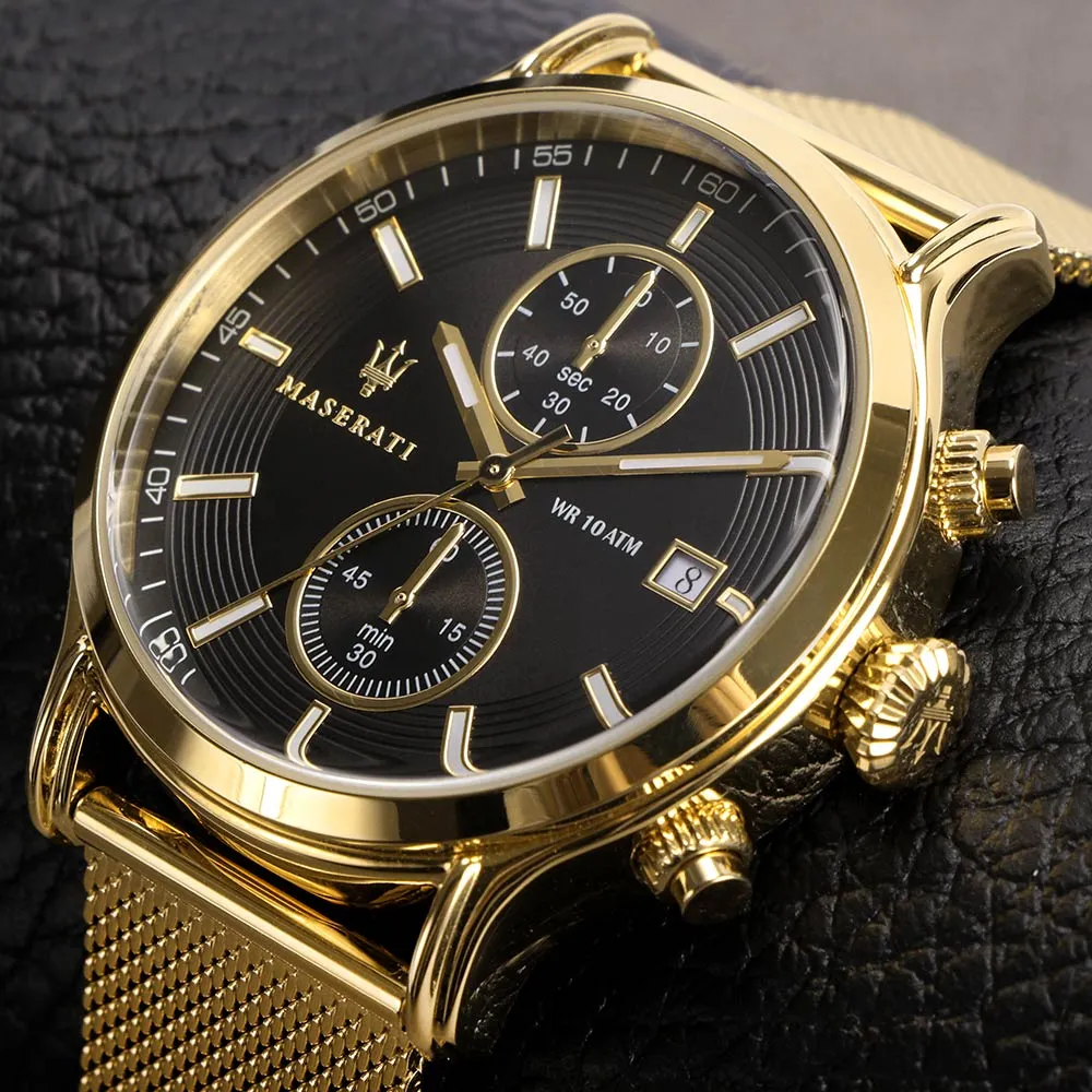Maserati Epoca 42mm Gold Mesh Men's Watch - R8873618007