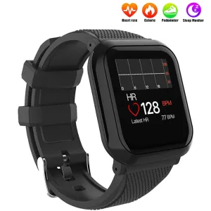 Men Smart Bracelet IP68 Waterproof Blood Pressure Fitness Pedometer Smartband Women Smart Band