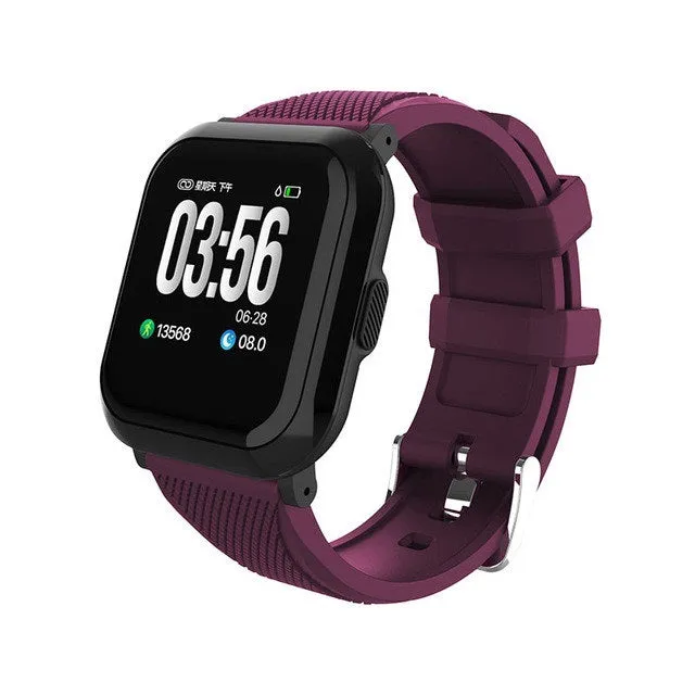 Men Smart Bracelet IP68 Waterproof Blood Pressure Fitness Pedometer Smartband Women Smart Band