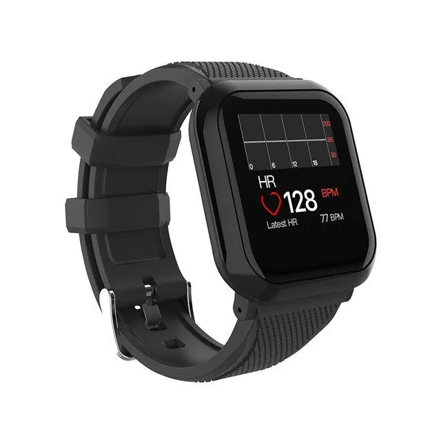 Men Smart Bracelet IP68 Waterproof Blood Pressure Fitness Pedometer Smartband Women Smart Band