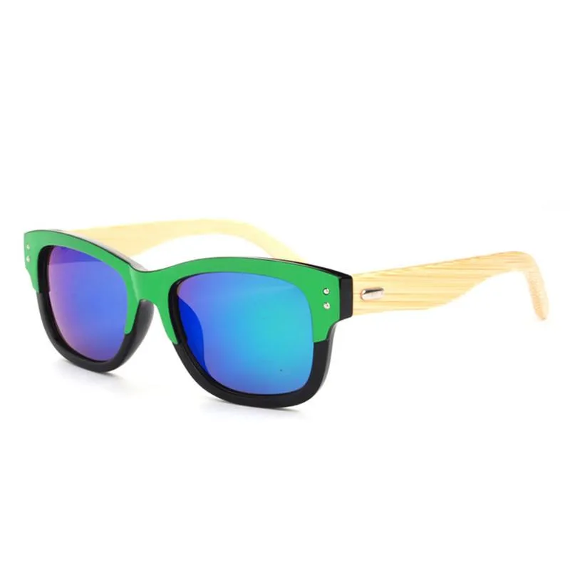 Men's 2 Color Bamboo Sunglasses In 6 Color Options