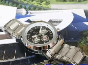 Men's Dial Stainless Steel Watch