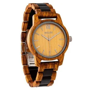 Men's Wood Watch Handmade Ambila Timepiece -