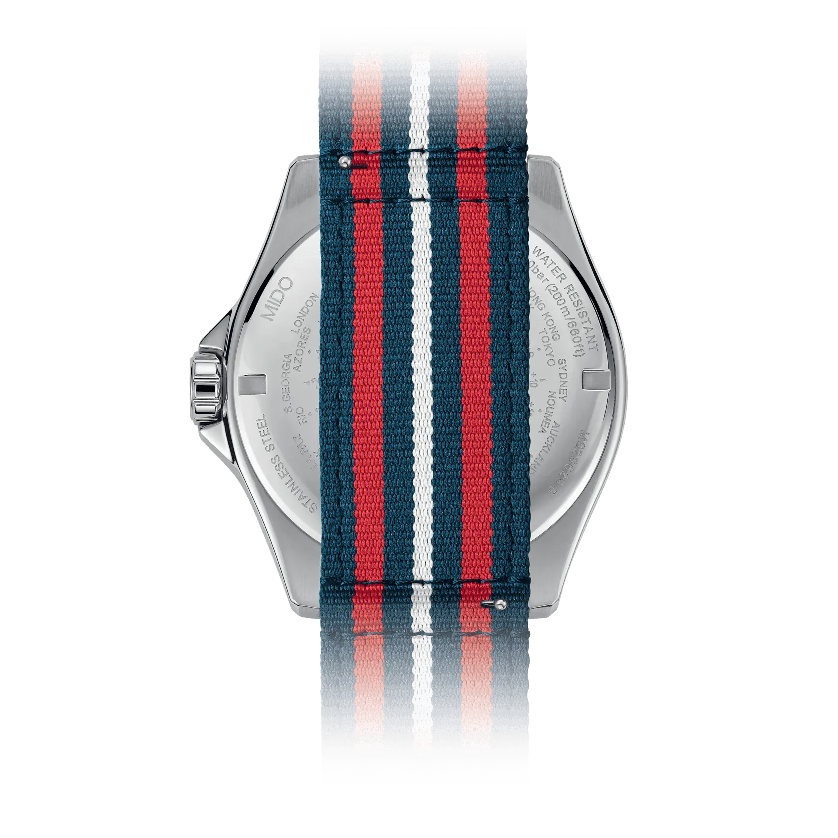 Mido Ocean Star GMT Blue-Red Special Edition Men's Watch M0266291104100