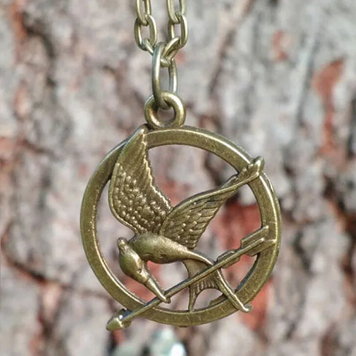 Mockingjay Hunger Games Inspired Necklace