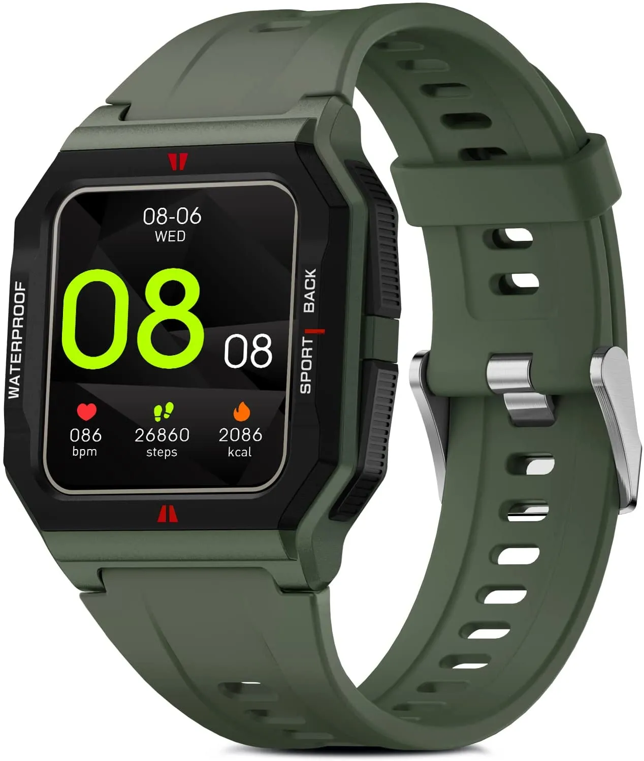 MorePro Smart Watch for Women Men, Activity Fitness Tracker Heart Rate Monitor with Blood Pressure Sleep Tracker,Waterproof Smartwatch Sport Pedometer Step Calories Digital Watch
