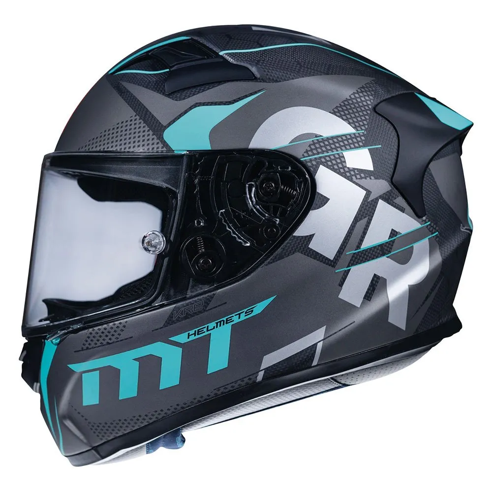 MT KRE SNAKE CARBON [GABRI MATT BLACK/TEAL] 62 XL