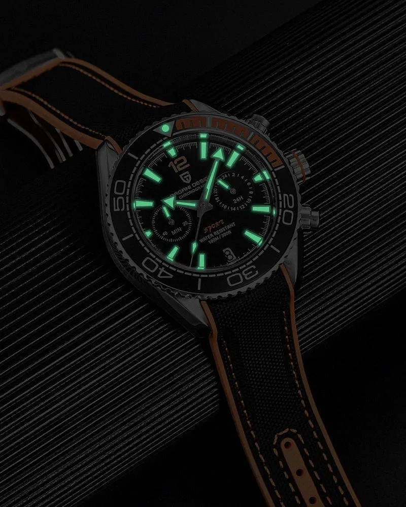 Muški Sat Pagani Design PD1711 Chronograph  🟠⌚️