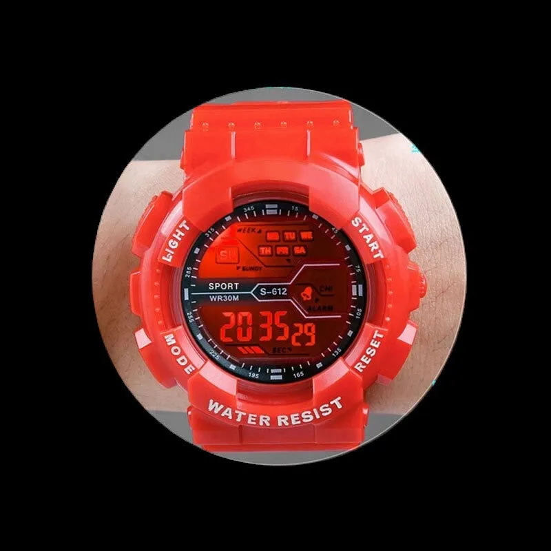 Multi-function Digital Watch for Boys with Luminous Effect Sport Watch for Boys