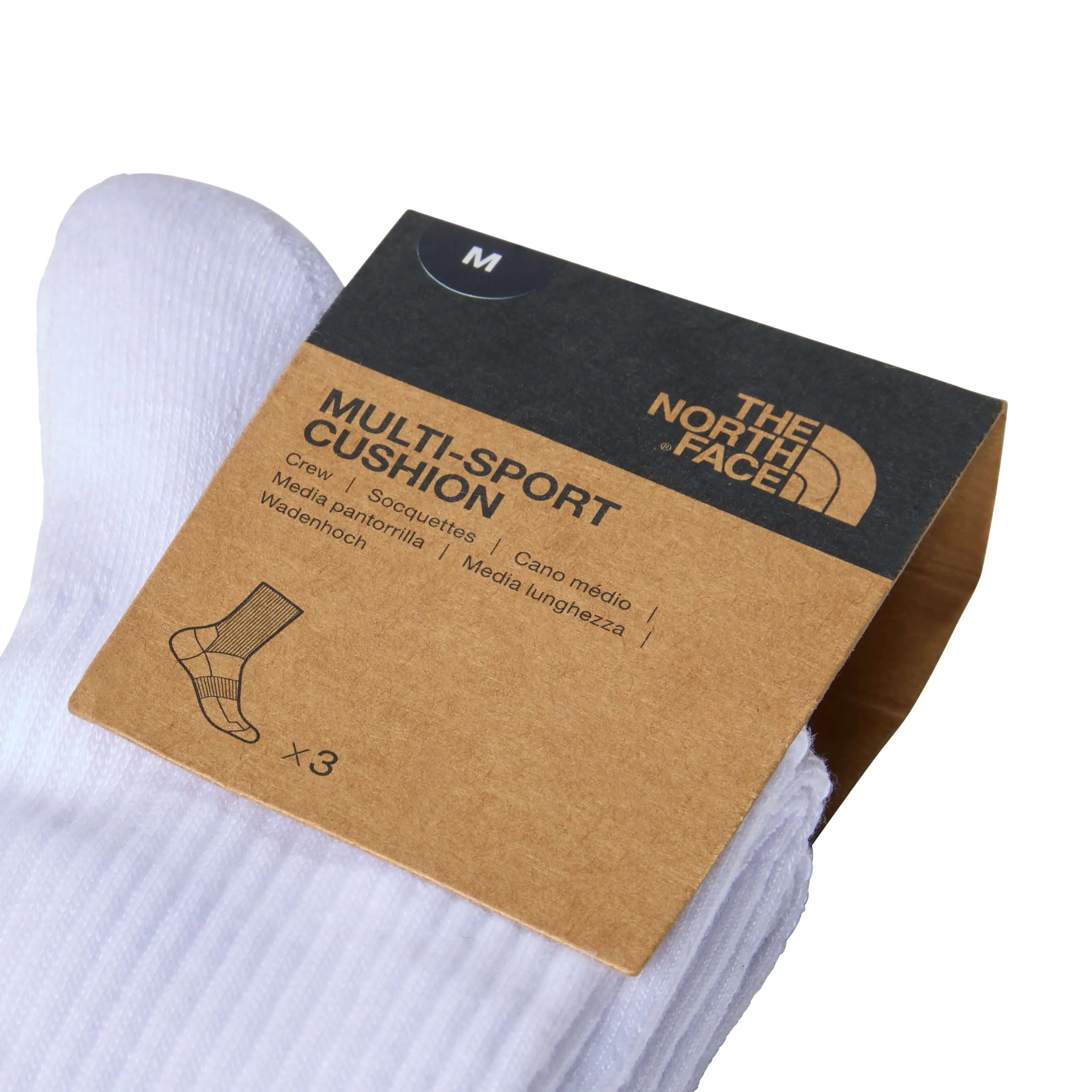 MULTI SPORT CUSH CREW SOCK 3P