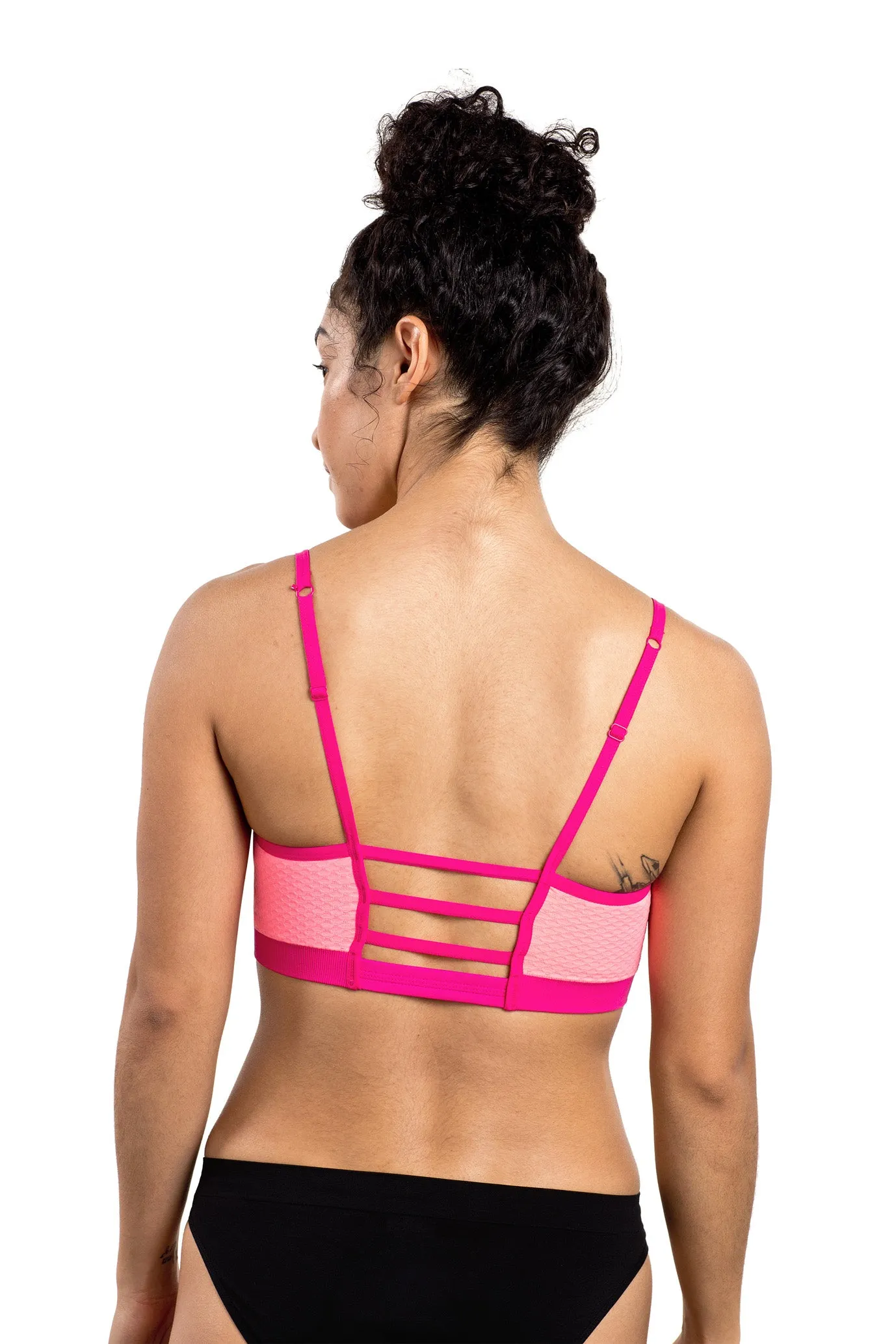 Multi-way Sport Bra | Coral