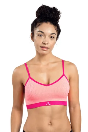 Multi-way Sport Bra | Coral