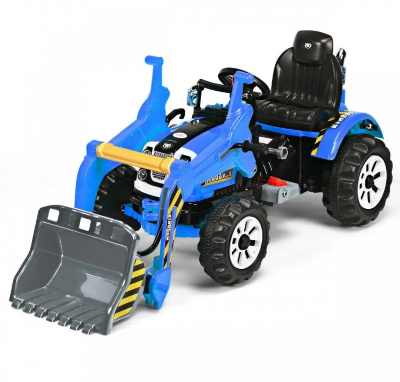 New 2025 Kids Ride On Car 12V / Tractor With Front Loader | Excavator | 2 Speeds | Horn | Push To Start | Seatbelt |