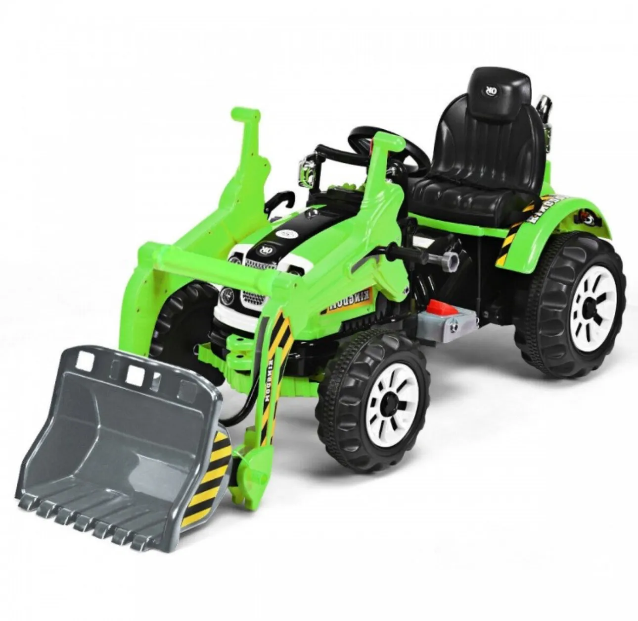 New 2025 Kids Ride On Car 12V / Tractor With Front Loader | Excavator | 2 Speeds | Horn | Push To Start | Seatbelt |